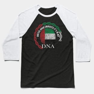 United Arab Emirates Its In My DNA - Gift for UAE Emirati From United Arab Emirates Baseball T-Shirt